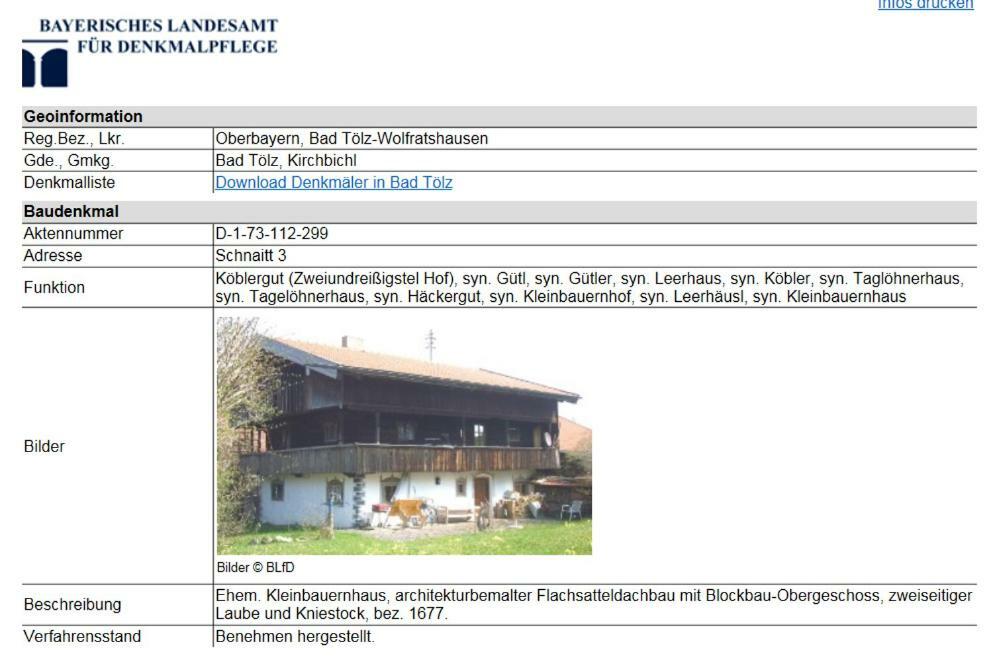 Ferienhaus Toelzer Land Bad Tölz Zewnętrze zdjęcie
